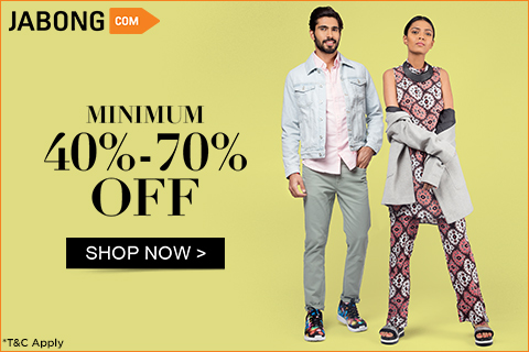 Jabong offers and discount coupons